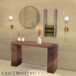 Chic Collection – Bathroom 2 By Bostyny Sims 4 CC