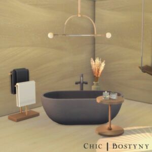 Chic Collection – Bathroom By Bostyny Sims 4 CC