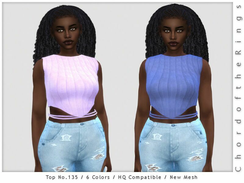 Chordoftherings TOP NO.135 By Chordoftherings Sims 4 CC