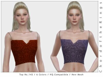 Chordoftherings TOP NO.143 By Chordoftherings Sims 4 CC