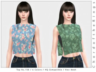 Chordoftherings TOP NO.158 By Chordoftherings Sims 4 CC