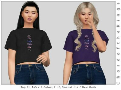 Chordoftherings TOP NO.165 By Chordoftherings Sims 4 CC