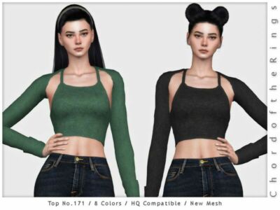 Chordoftherings TOP NO.171 By Chordoftherings Sims 4 CC