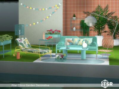 Citrus Garden By Pilar Sims 4 CC