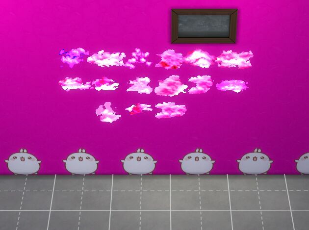 Cloud Wall ACC &LT;3 Sims 4 CC