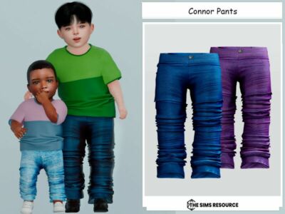 Connor Pant (Toddler) By Couquett Sims 4 CC