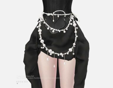 Creepy Yeha Ulyana Belt By Charonlee Sims 4 CC