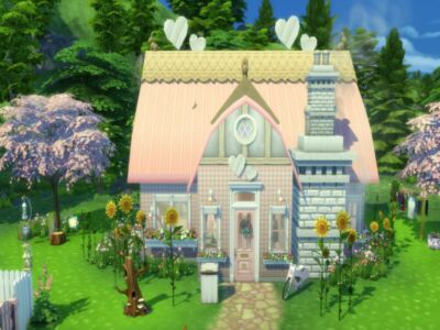 Cute Cottage By Susancho93 Sims 4 CC