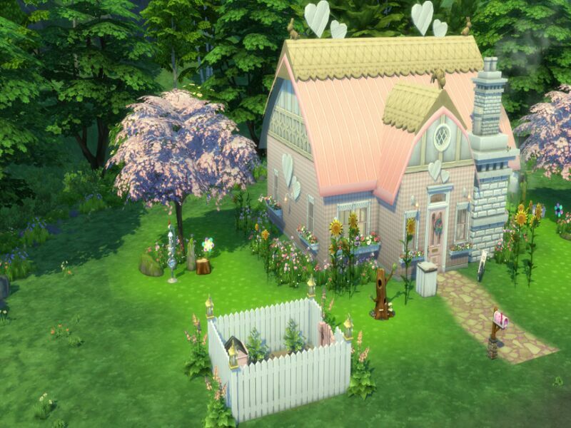 sims 4 cc cute cottage by susancho93 2