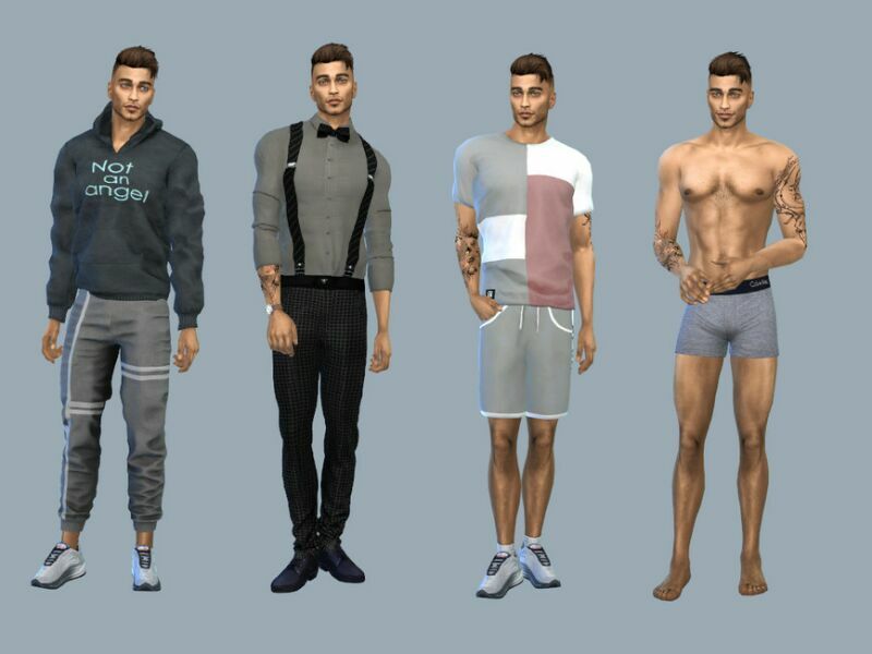 sims 4 cc danny bright by starafanka 2