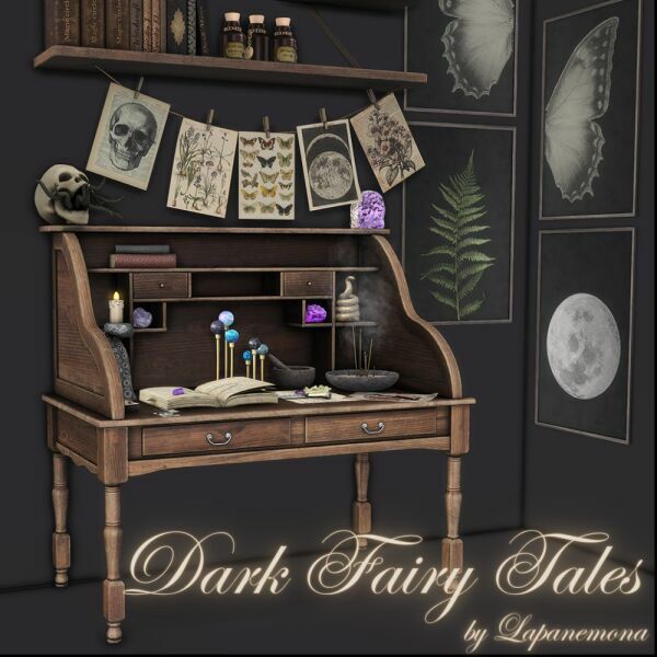 Dark Fairy Tales By Lapanemona Sims 4 CC