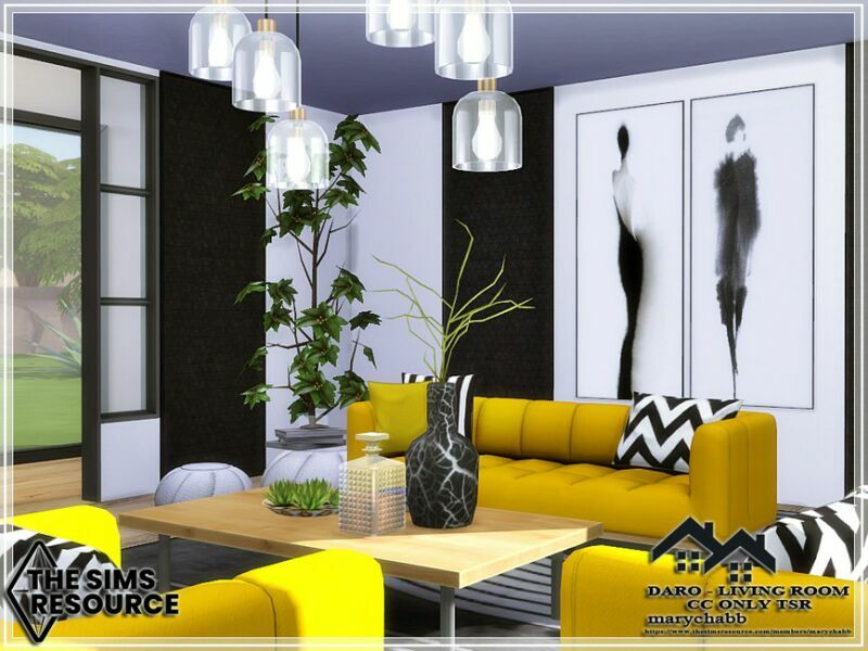 sims 4 cc daro living room cc only tsr by marychabb 3