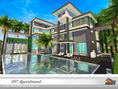 DC Apartment Nocc By Autaki Sims 4 CC