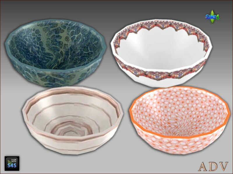 sims 4 cc decorative tableware 2