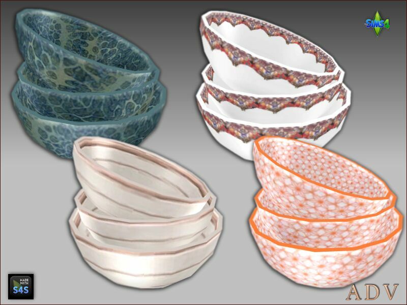 sims 4 cc decorative tableware 3