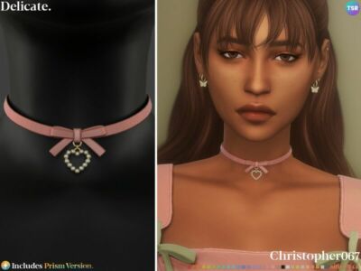 Delicate Necklace By Christopher067 Sims 4 CC