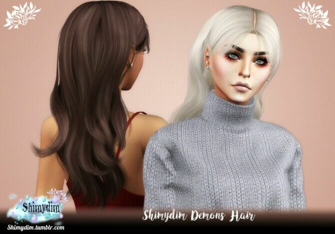 Demons Hair Naturals + Unnaturals Sims 4 CC