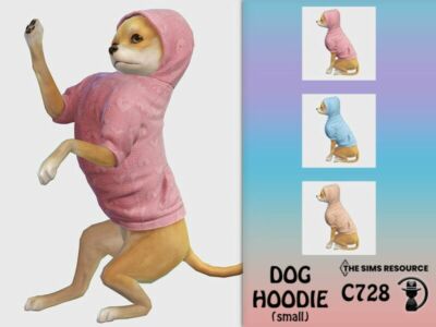 DOG Hoodie C728 By Turksimmer Sims 4 CC