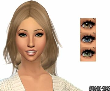 Dollhouse Real Eyes 2 Conversion By Atomic-Sims Sims 4 CC