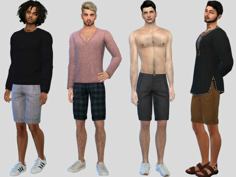 DON Chino Shorts By Mclaynesims Sims 4 CC