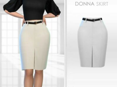 Donna Skirt By Puresim Sims 4 CC