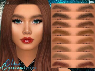 Elena Eyebrows N129 By Magichand Sims 4 CC