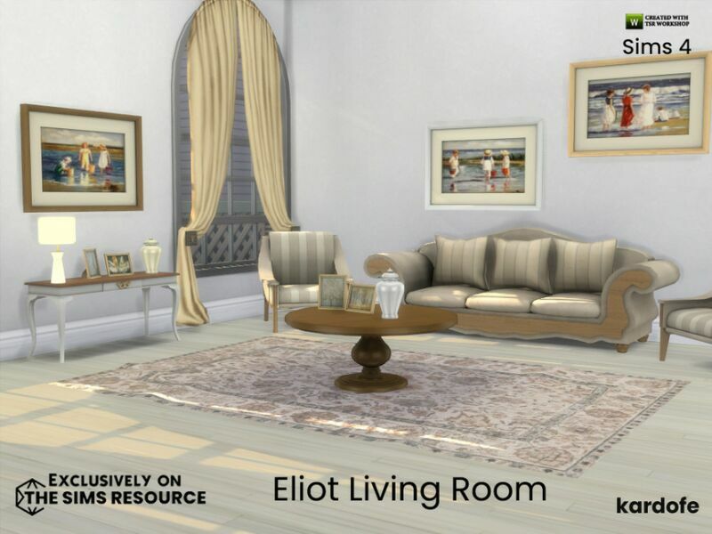 sims 4 cc eliot living room by kardofe 6