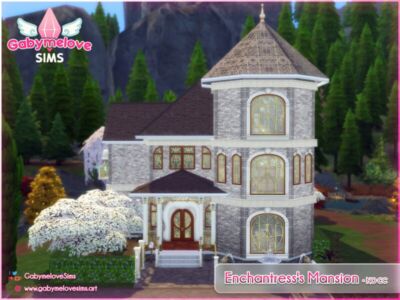 Enchantress’S Mansion • NO CC | Halloween 2023 Sims 4 CC