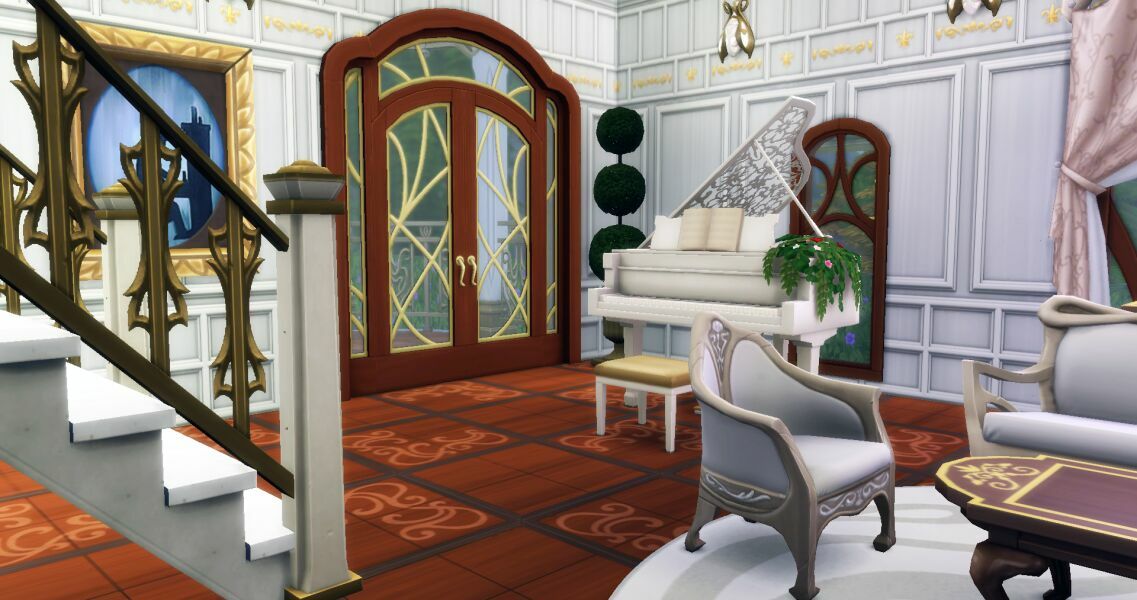 sims 4 cc enchantresss mansion no cc halloween 2023 11