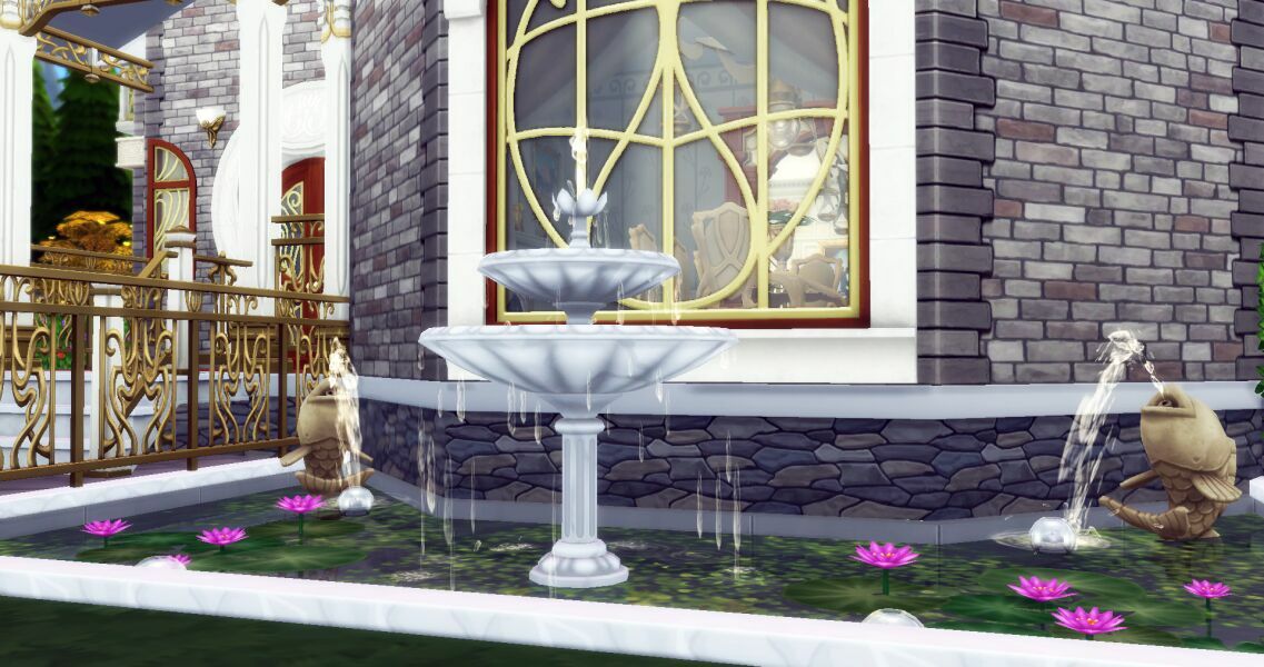 sims 4 cc enchantresss mansion no cc halloween 2023 4