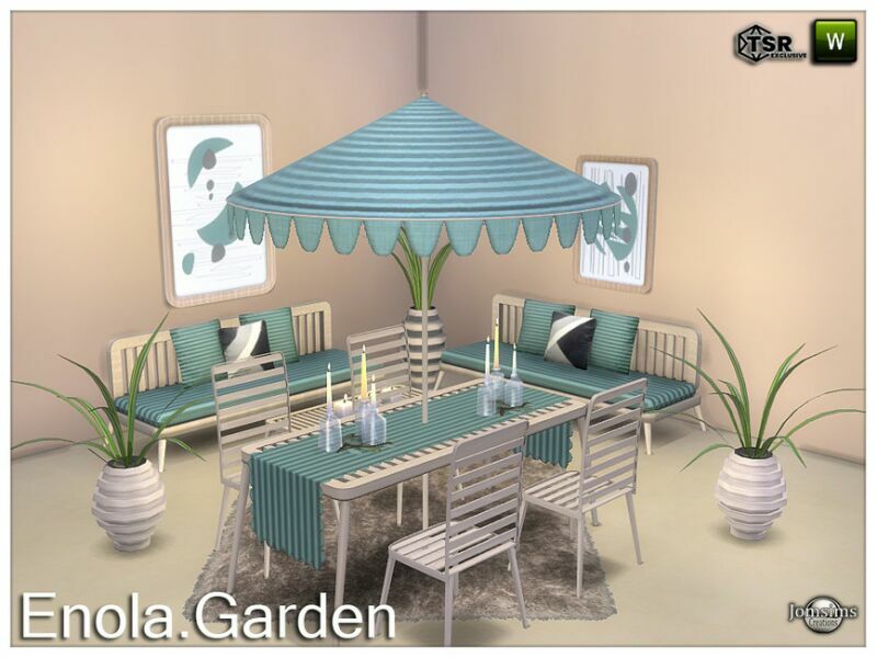 sims 4 cc enola garden by jomsims 2