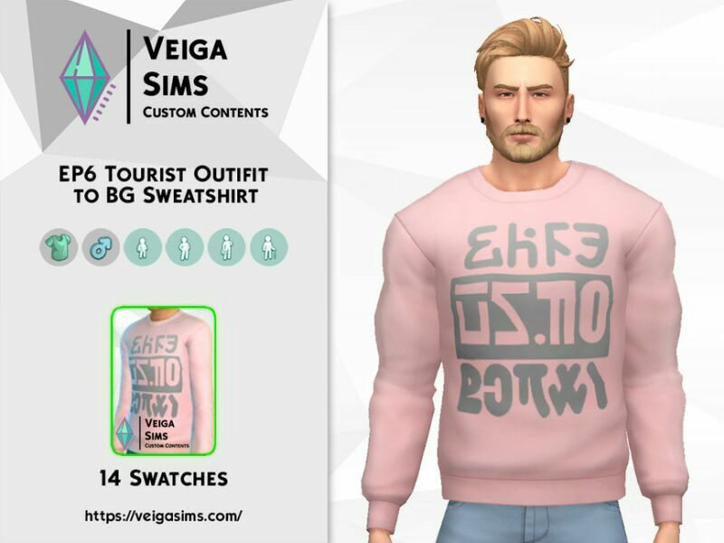 sims 4 cc ep6 tourist ouftif to bg sweatshirt 2