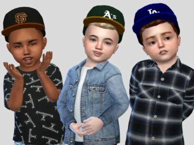 ERA Caps II Toddler By Mclaynesims Sims 4 CC