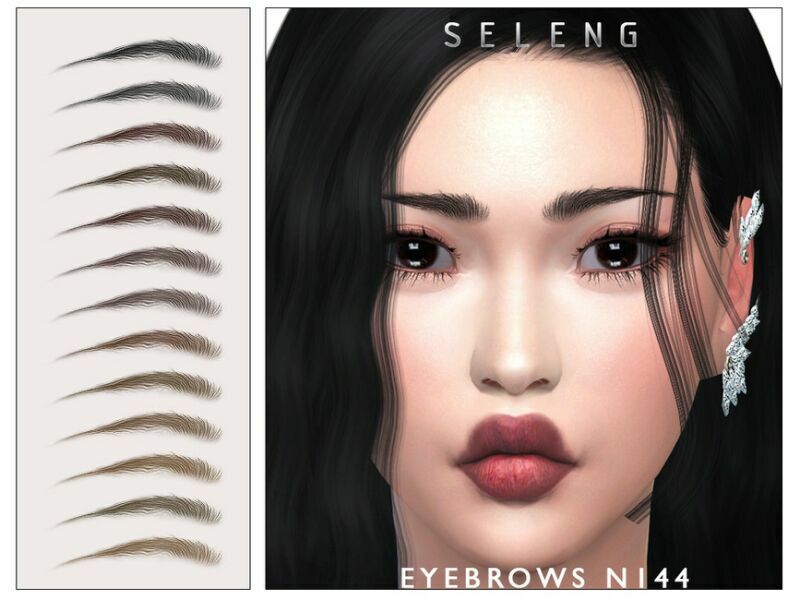 Eyebrows N144 By Seleng Sims 4 CC