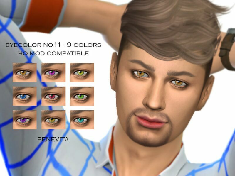 Eyecolor NO11 [HQ] By Benevita Sims 4 CC