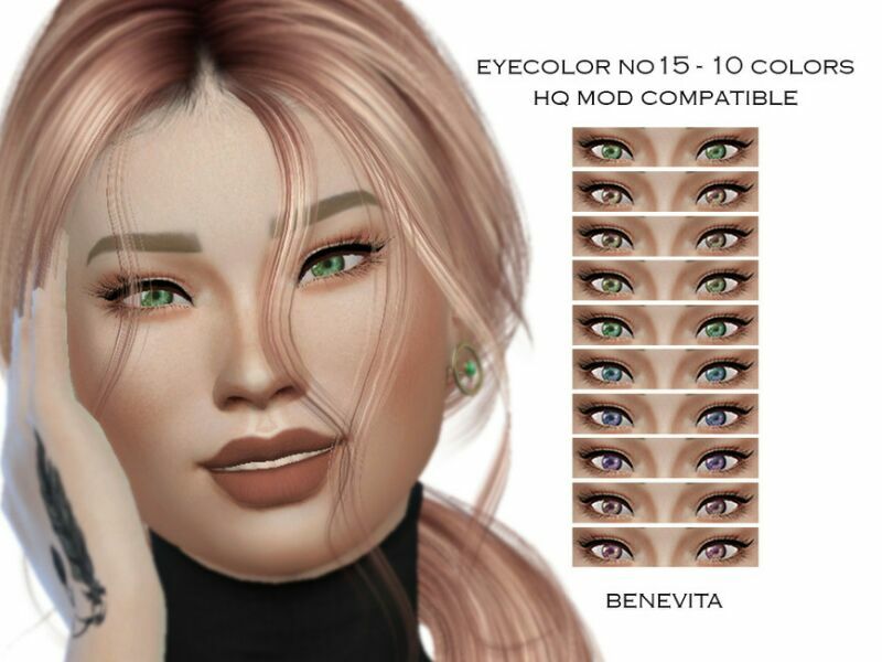 Eyecolor NO15 [HQ] By Benevita Sims 4 CC