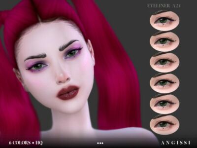 Eyeliner-A24 By Angissi Sims 4 CC