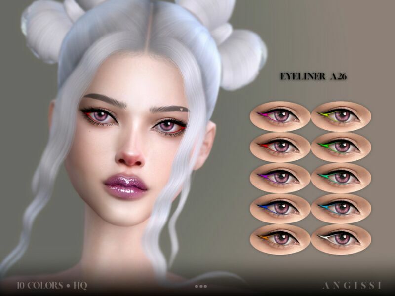 Eyeliner-A26 By Angissi Sims 4 CC