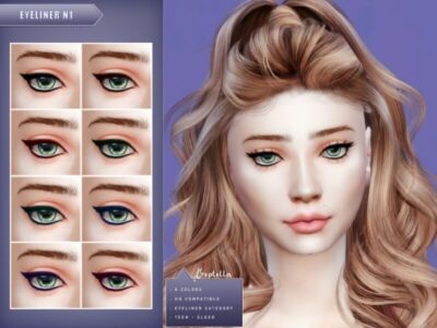 Eyeliner N1 By Creptella Sims 4 CC