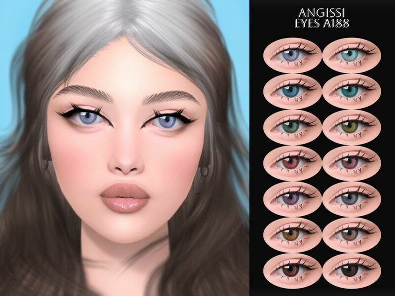 Eyes A188 By Angissi Sims 4 CC