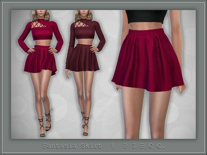 Fantasia Skirt. By Pipco Sims 4 CC