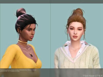 Female Hair G74 By Daisy-Sims Sims 4 CC