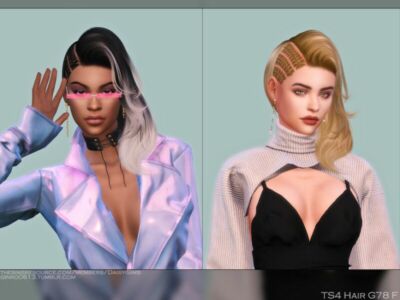 Female Hair G78 By Daisy-Sims Sims 4 CC