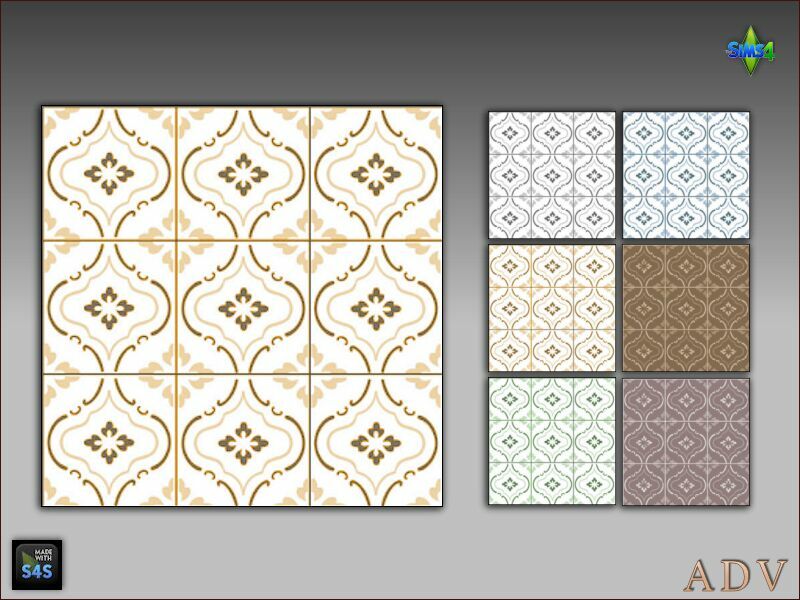 sims 4 cc floor tiles 6