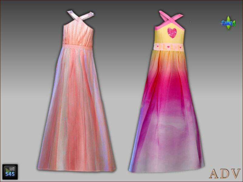 sims 4 cc formal dresses and hats 4