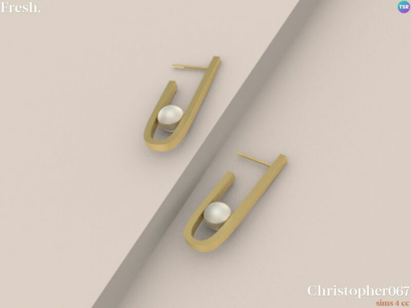 sims 4 cc fresh earrings by christopher067 3