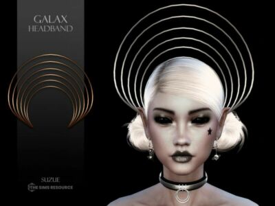 Galax Headband By Suzue Sims 4 CC