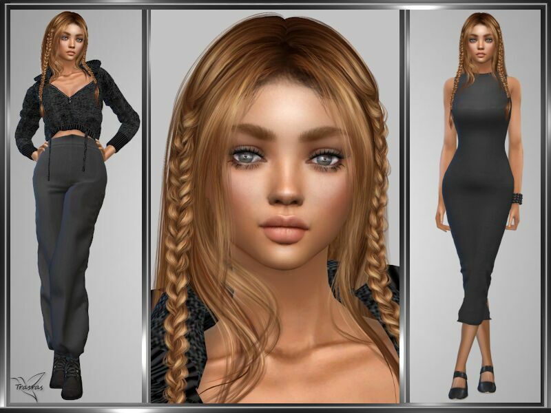 Geraldine Grillon By Trasras Sims 4 CC