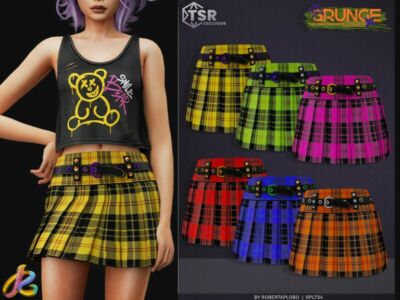 Grunge – Bottom 272 – Female Adult By Robertaplobo Sims 4 CC