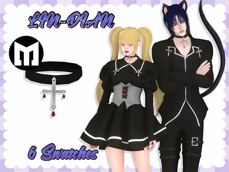 Guard The Sweet Heart Necklace Sims 4 CC